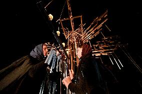 Tree of Memory installation unveiled in Zaporizhzhia