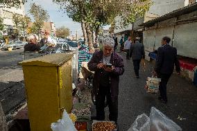 Daily Life In A Bazaar In City Of Tabriz