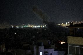 Israeli Airstrike In The Southern Suburb Of Beirut