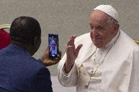 Pope Francis Attends 16th General Assembly of the Synod of Bishops