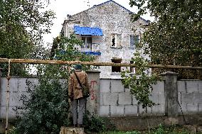 Aftermath of October 18 Russian missile strike in Odesa