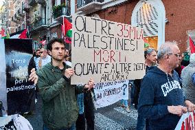 Pro Palestine Rally In Bari, Italy