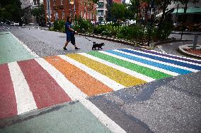 Greenwich Village In New York