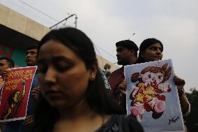 Students Protest In Dhaka, Bangladesh