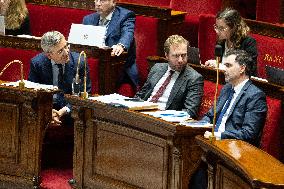 Debate on the orientation of public finances at the National Assembly - Paris