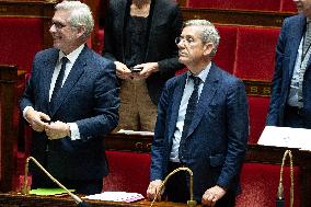 Debate on the orientation of public finances at the National Assembly - Paris