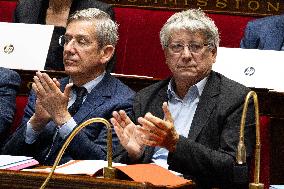 Debate on the orientation of public finances at the National Assembly - Paris