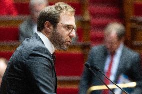 Debate on the orientation of public finances at the National Assembly - Paris