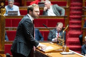 Debate on the orientation of public finances at the National Assembly - Paris