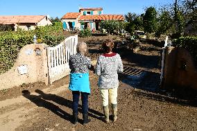 Restoration Of The Village Of Limony In Ardeche After The Natural Disaster