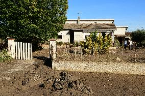 Restoration Of The Village Of Limony In Ardeche After The Natural Disaster