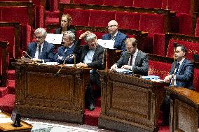 Debate on the orientation of public finances at the National Assembly - Paris