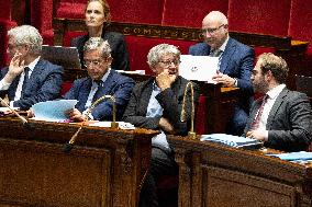 Debate on the orientation of public finances at the National Assembly - Paris