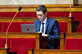 Debate on the orientation of public finances at the National Assembly - Paris