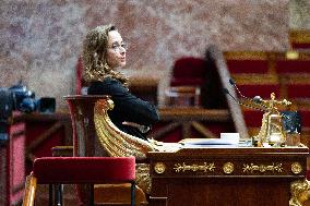 Debate on the orientation of public finances at the National Assembly - Paris