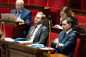 Debate on the orientation of public finances at the National Assembly - Paris