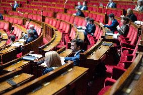 Debate on the orientation of public finances at the National Assembly - Paris