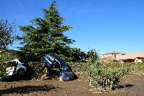 Restoration Of The Village Of Limony In Ardeche After The Natural Disaster