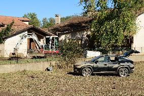 Restoration Of The Village Of Limony In Ardeche After The Natural Disaster