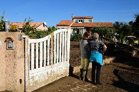 Restoration Of The Village Of Limony In Ardeche After The Natural Disaster