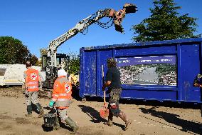 Restoration Of The Village Of Limony In Ardeche After The Natural Disaster