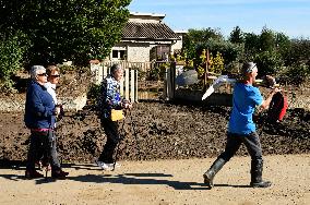 Restoration Of The Village Of Limony In Ardeche After The Natural Disaster