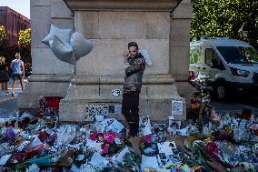 Liam Payne Memorial NYC