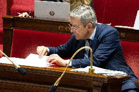 Debate on the orientation of public finances at the National Assembly - Paris