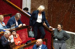 Debate on the orientation of public finances at the National Assembly - Paris