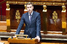 Debate on the orientation of public finances at the National Assembly - Paris