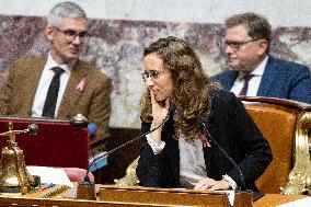 Debate on the orientation of public finances at the National Assembly - Paris