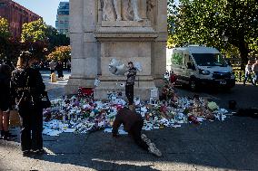 Liam Payne Memorial NYC