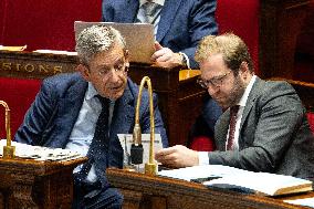 Debate on the orientation of public finances at the National Assembly - Paris