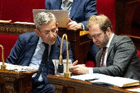 Debate on the orientation of public finances at the National Assembly - Paris