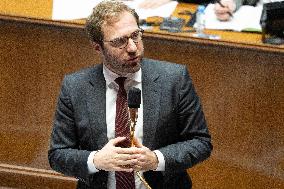 Debate on the orientation of public finances at the National Assembly - Paris