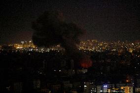 Israel Strikes Southern Beirut