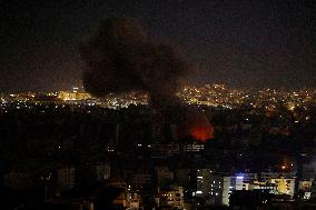 Israel Strikes Southern Beirut