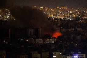 Israel Strikes Southern Beirut