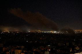 Israel Strikes Southern Beirut