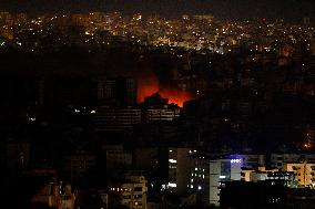 Israel Strikes Southern Beirut