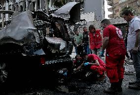 Two Killed In Missile Attack On Car - Damascus