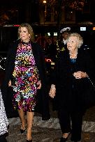 Royals Attend A Concert - Utrecht