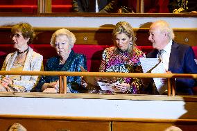 Royals Attend A Concert - Utrecht