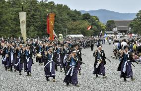 Jidai Matsuri festival in Kyoto