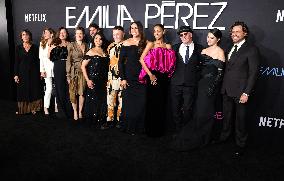 Emilia Perez Premiere - LA