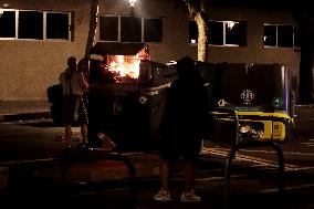 Riots In Valencia After The LaLiga  Match Against UD Las Palmas.