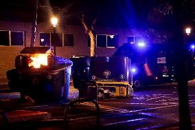 Riots In Valencia After The LaLiga  Match Against UD Las Palmas.