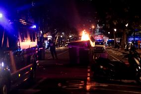 Riots In Valencia After The LaLiga  Match Against UD Las Palmas.