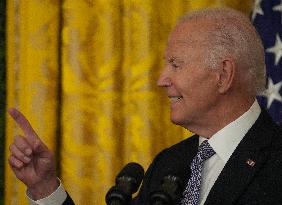 President Biden And First Lady Speak At National Arts And Humanities Reception