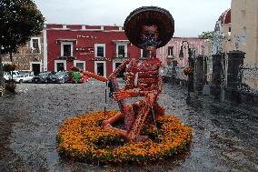 Atlixco Monumental Catrinas Exhibition